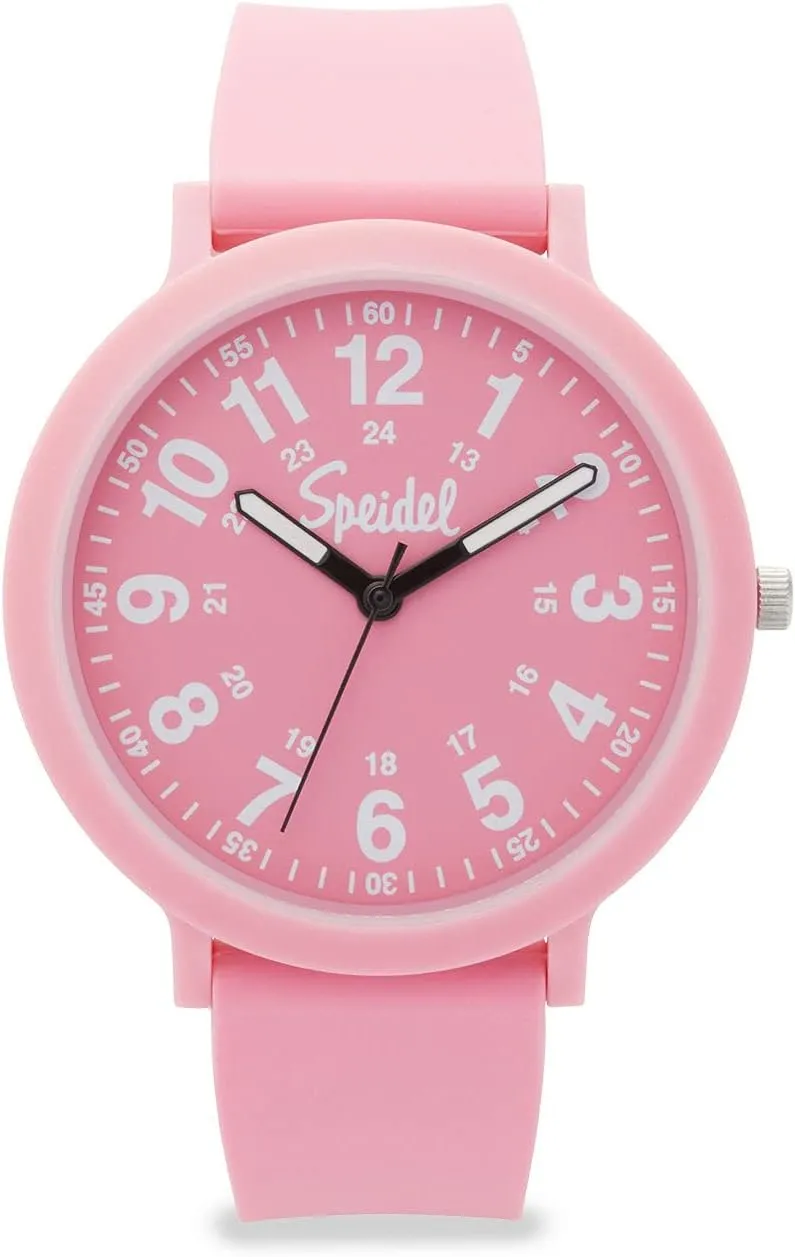 Color Pop Recyclable Plastic Watch with issue sensitivity 18mm Recyclable Silicone Strap Speidel Eco 