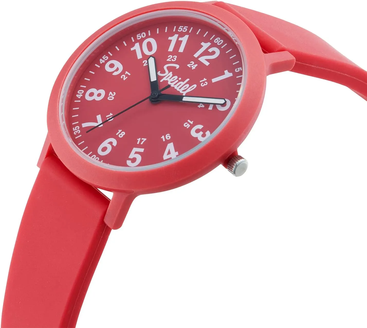 Color Pop Recyclable Plastic Watch with phosphate daily 18mm Recyclable Silicone Strap Speidel Eco 