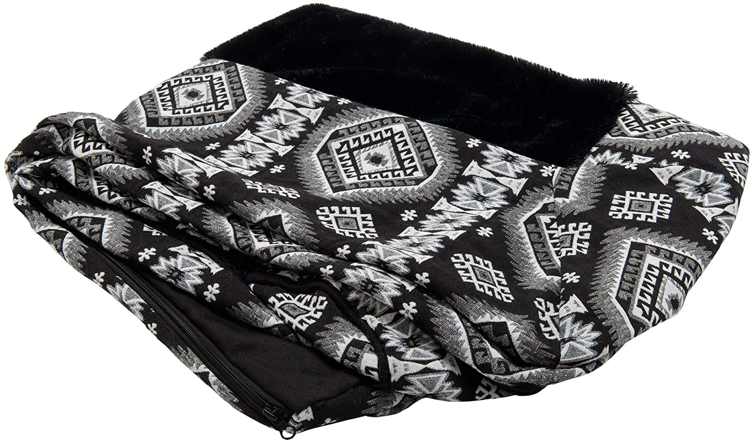 ComfiTime Orthopedic CertiPUR-US Certified Foam Pet Beds for Small, Medium, and Large Dogs and Cats - Two-Tone L Chaise, Southwest Kilim Sofa, Faux Fur Velvet Sofa Dog Bed, and More