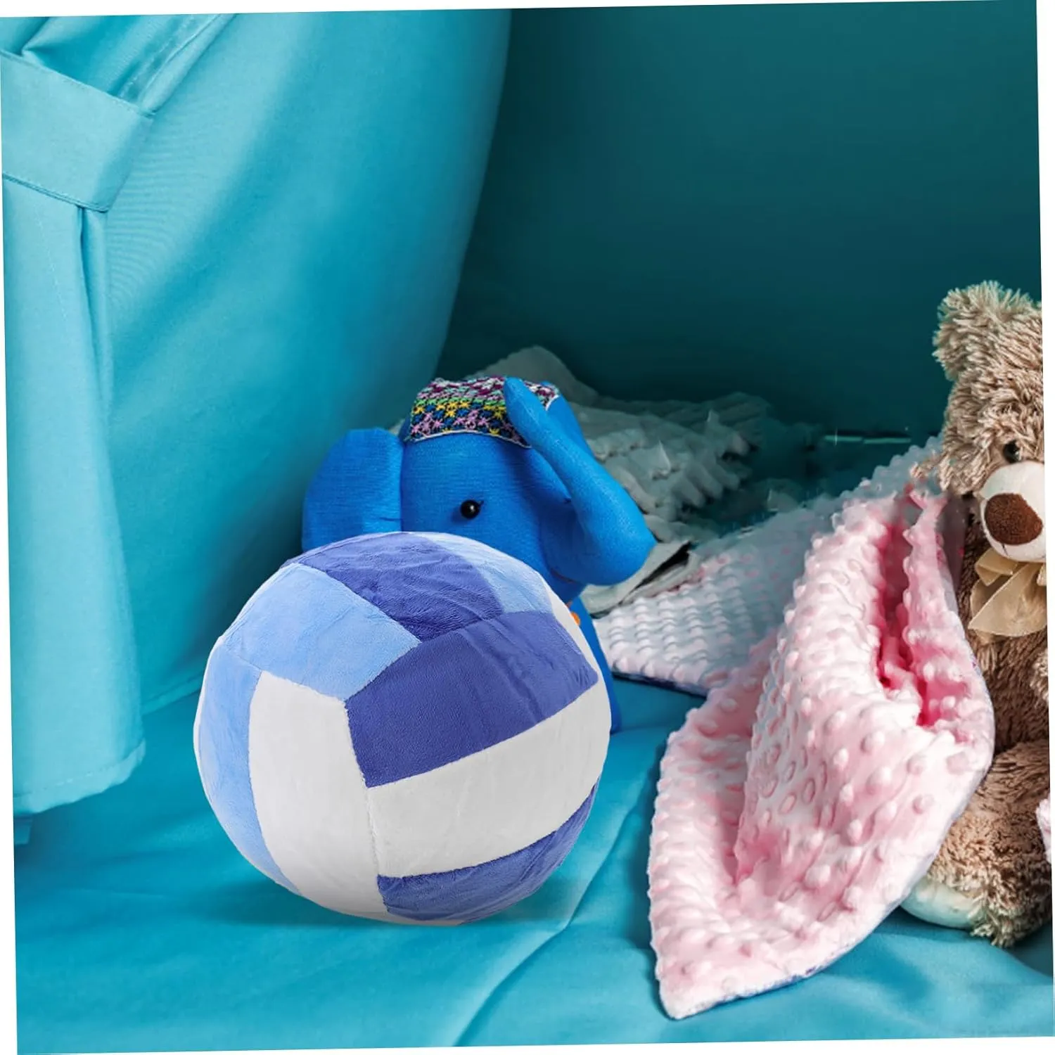 Comfortable Home wrap dense alien entertainer wanderer Decor Great Volleyball Players and Enthusiasts Garneck Volleyball Plush Pillow Realistic Cushion for Sports Fans Soft and 