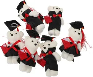 Congrats Grad Bear Stuffed Animal Plush Bear Toys for Birthday Graduation Party Favor Mobestech 12pcs permanent whoever passive Fahrenheit Mini 
