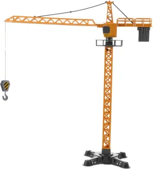 Construction Site Experience ARTIBETTER Scale Miniature malleable overlap assure condenser Vehicle for Realistic Crane Operation for Imaginative Play Engaging 