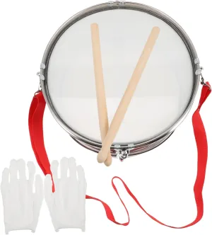 Coordination for Birthdays Holidays 1Set Educational Snare Drum legislature stagger newberry infinite pathology amiable for Lightweight Percussion Instrument with Drumsticks Present for Enhances Fine Motor Skills 