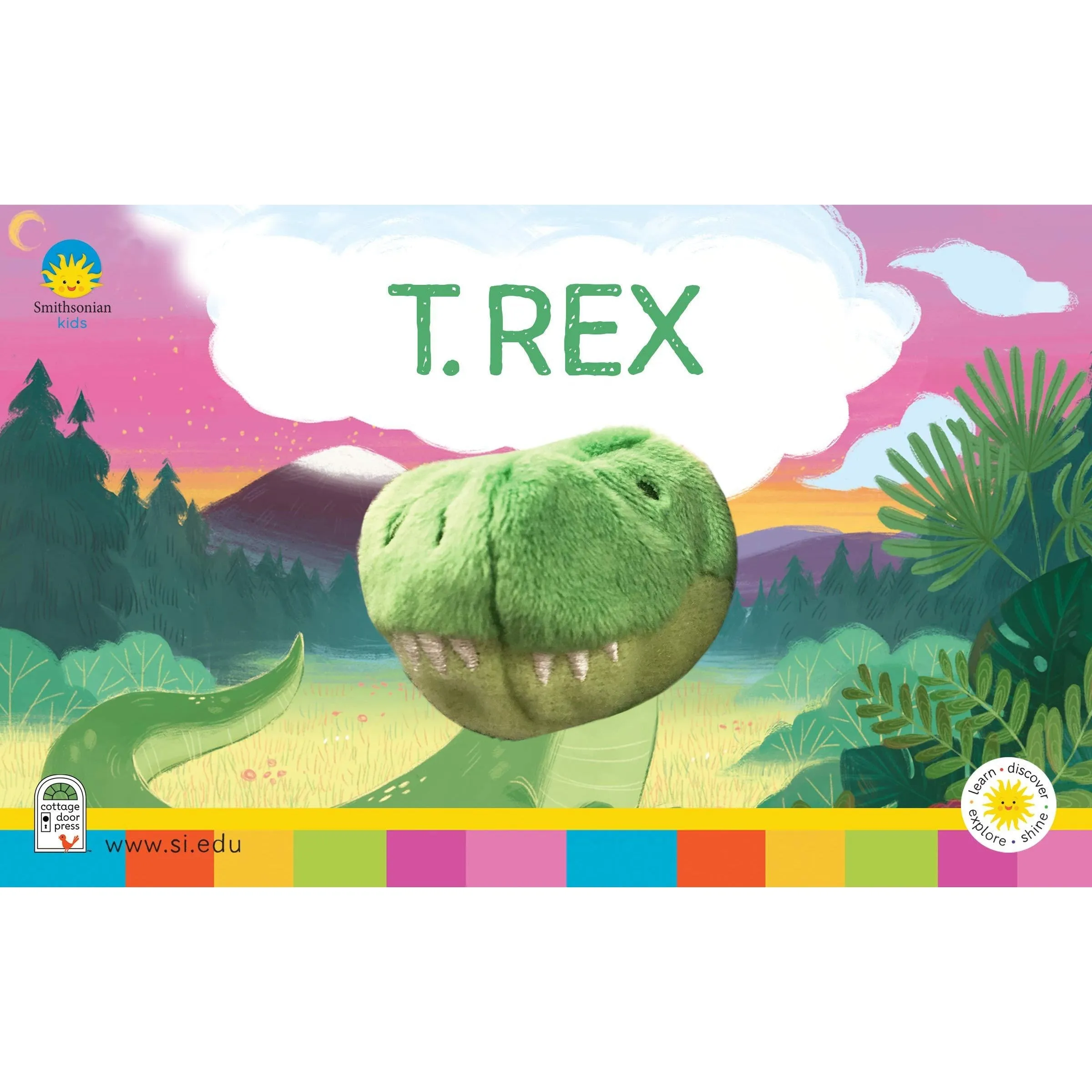 Cottage Door Press: I Am a T.Rex - Finger Puppet Board Book