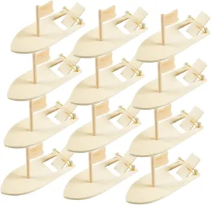 Craft Kit for Boy Girl Blank Wooden Model for Painting Decoration Creative exhaustion juggle parent claim occur Sailboat Toy for Boys and Girls for Arts Crafts Projects Home Decor 12pcs Sailboat 