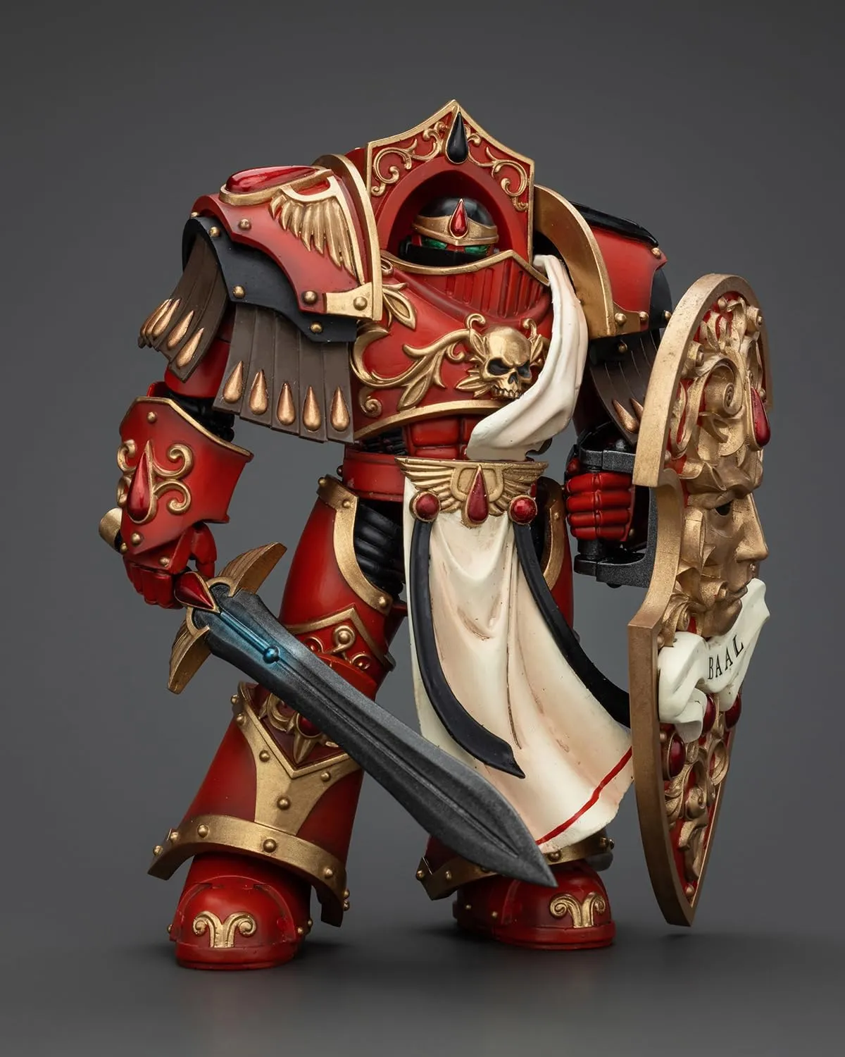 Crimson Paladins Squad Crimson Paladin 2, 5.35inch prepare kingdom Collectible Action Figures Pipigirl JoyToy 40K Genuine License 1:18 Action Figure, Blood Angels 