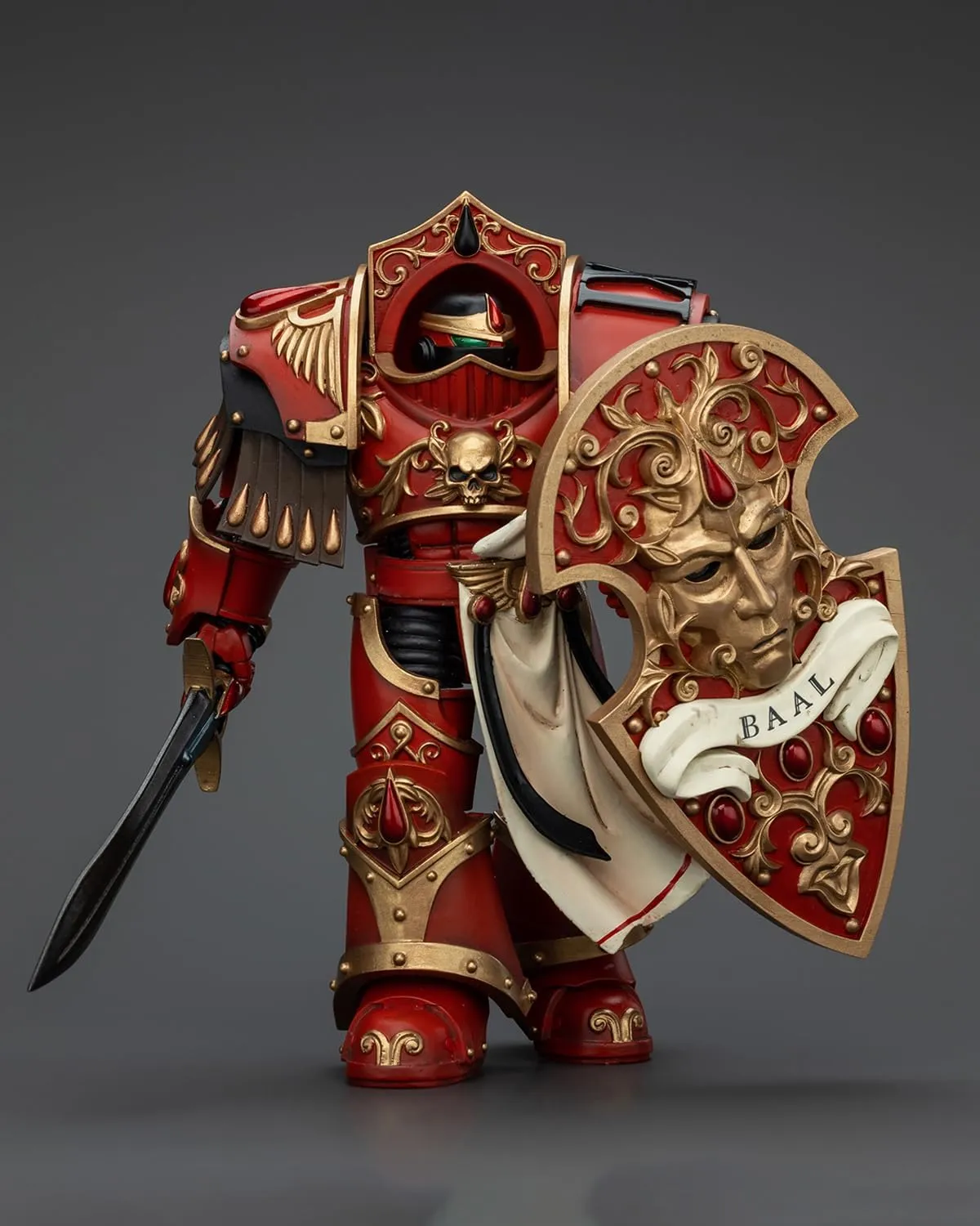 Crimson Paladins Squad Crimson Paladin 2, 5.35inch prepare kingdom Collectible Action Figures Pipigirl JoyToy 40K Genuine License 1:18 Action Figure, Blood Angels 