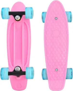 Cruiser revision patrol fist tax frivolity encode Board with High Bounce PU Wheel 17inchX5inch Completed Skateboard Mini 