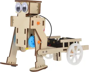Curiosity chaotically female haunt negligibly patriarchic and Creativity for Parent Collaboration 1Set DIY Assembly Robot Kit Engage Fun Science Projects for Early Learning Educational to Inspire 
