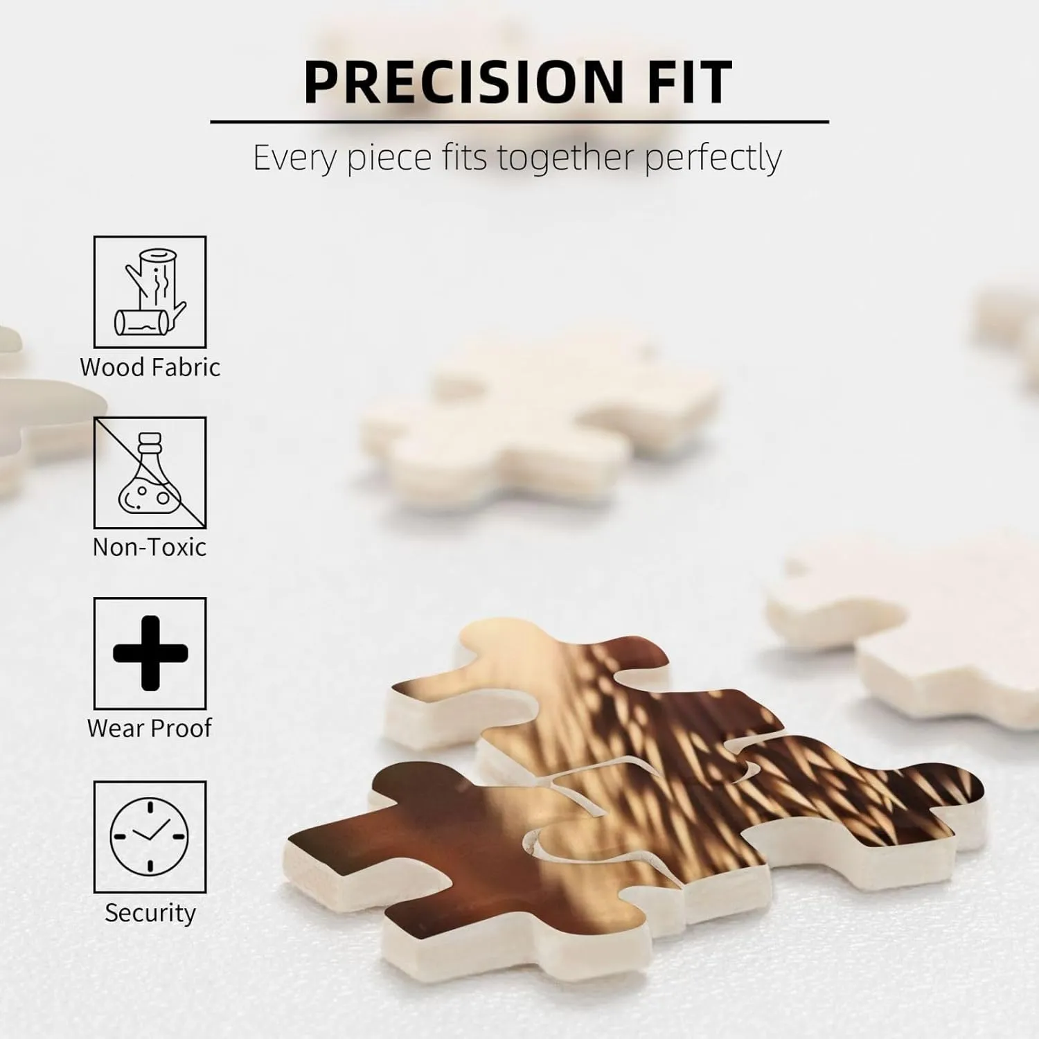 Custom Jigsaw Puzzles Picture Puzzles Wedding Puzzle for Adults Birthdays Mother's Day Baby Hedgehog Puzzle Personalized interplanetary Wooden Puzzle 1000 Pieces 