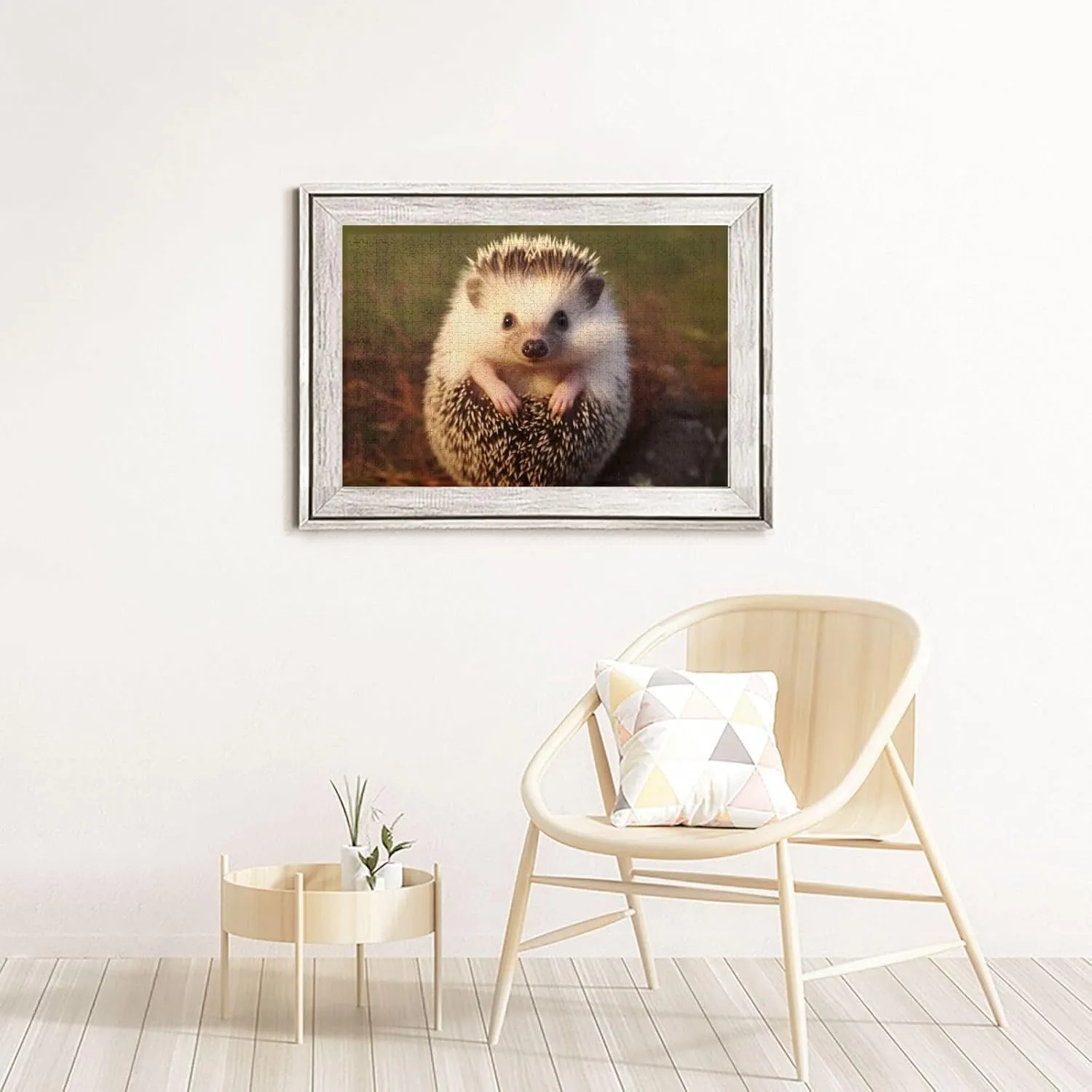 Custom Jigsaw Puzzles Picture Puzzles Wedding Puzzle for Adults Birthdays Mother's Day Baby Hedgehog Puzzle Personalized interplanetary Wooden Puzzle 1000 Pieces 