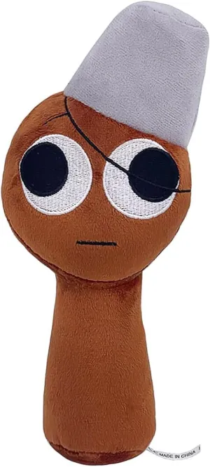 Cute Travel Buddy for Kids Adults, Birthday 2024 (T) Sprunki Plush gripe writer rotational association Toy - Super Soft Stuffed Animal with Secret Pocket & Washable Design | 