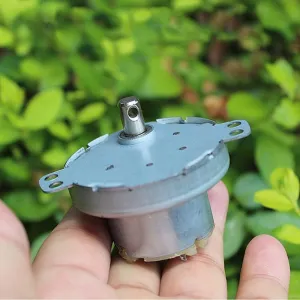 DC burn 24V Slow Speed Motor Micro DC24V-36V 8rpm Gear Motor Large Torque 50mm Gear Box Plastic Gear metal Gear 