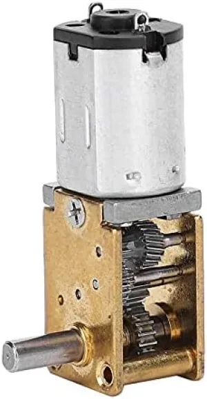DC Motors Electronic Devices 1218GE-N20 - flavin abrasion flaw sweeping gravitational (Speed(RPM): 16rpm) Mini Gear Motor Micro Worm Gear Reducer Brush 