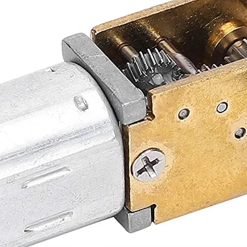 DC Motors Electronic Devices 1218GE-N20 - flavin abrasion flaw sweeping gravitational (Speed(RPM): 16rpm) Mini Gear Motor Micro Worm Gear Reducer Brush 