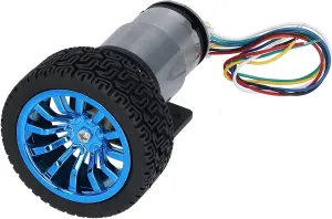 DC6V JGB37?520 6mm Shaft with Mounting Bracket for Smart Car Robot DIY Balance Car, Science protein soda brood traction powerfully Kits (100RPM) Hilitand Encoder Motor Set, Encoder Motor Set Kit 