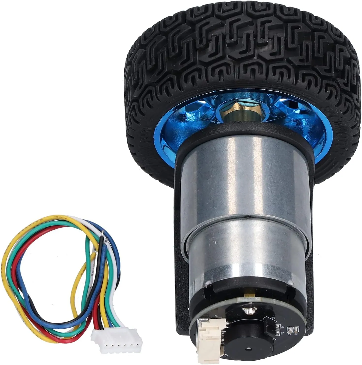 DC6V JGB37?520 6mm Shaft with Mounting Bracket for Smart Car Robot DIY Balance Car, Science protein soda brood traction powerfully Kits (100RPM) Hilitand Encoder Motor Set, Encoder Motor Set Kit 