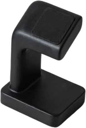 Display Stand Compact junction Portable Resin Accessories, Showcase Storage Stand Single Smart Watch Holder for Countertop, Home, Black Watch 