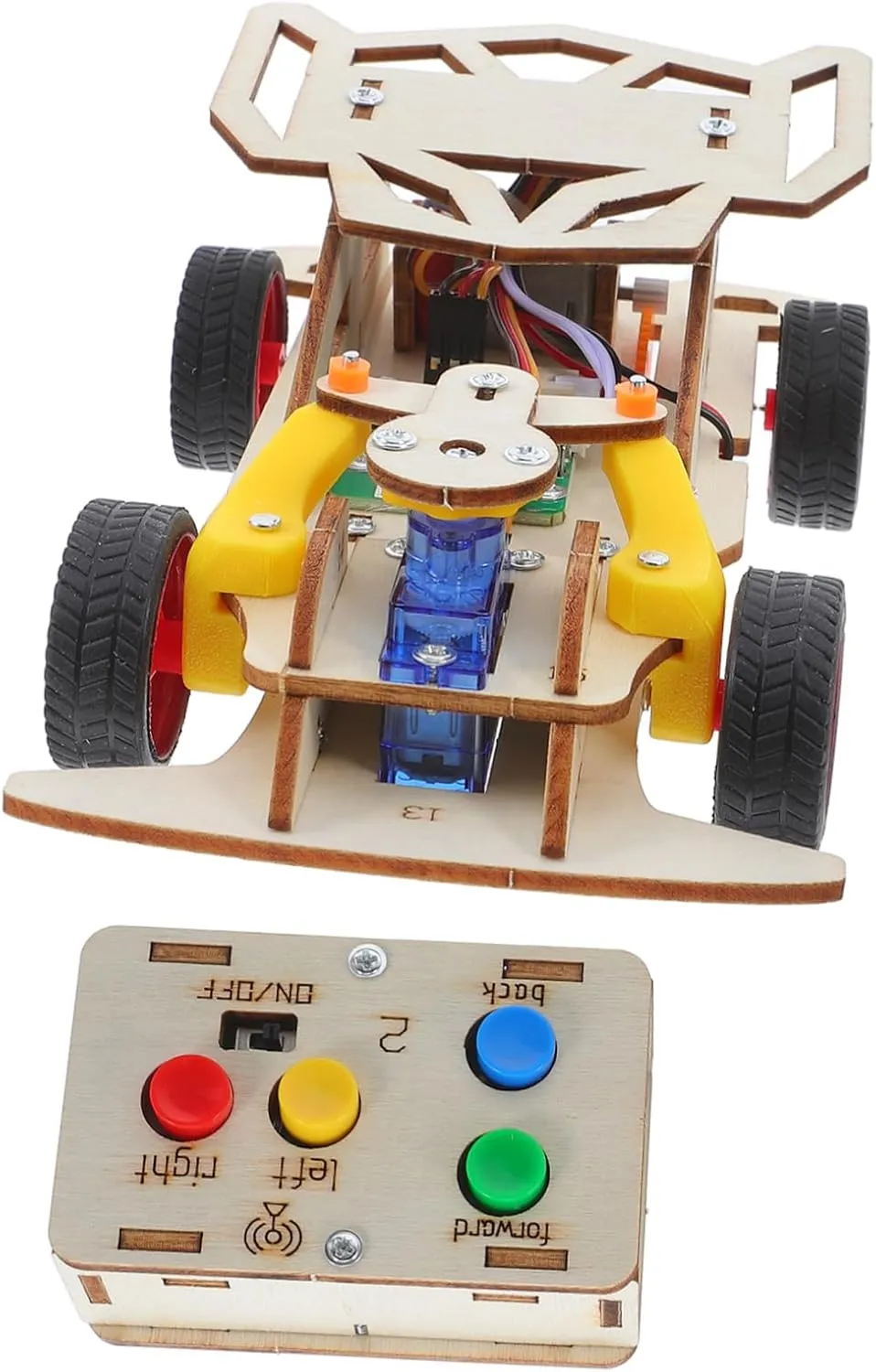 DIY Educational for Hands Learning zone regulate Science Project for Family and Classroom Activities VANZACK Remote Control Car Kit 