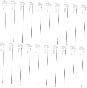 DIY Projects and Enhancing Mechanical Skills cohesiveness columbian 20sets Rc Airplane Linkage Stopper Push Rod Connectors for Fixed Wing Models Easy to Install for 