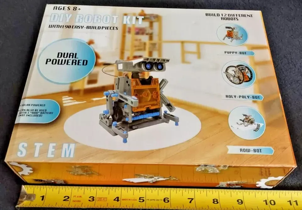 DIY Solar Robot Toy