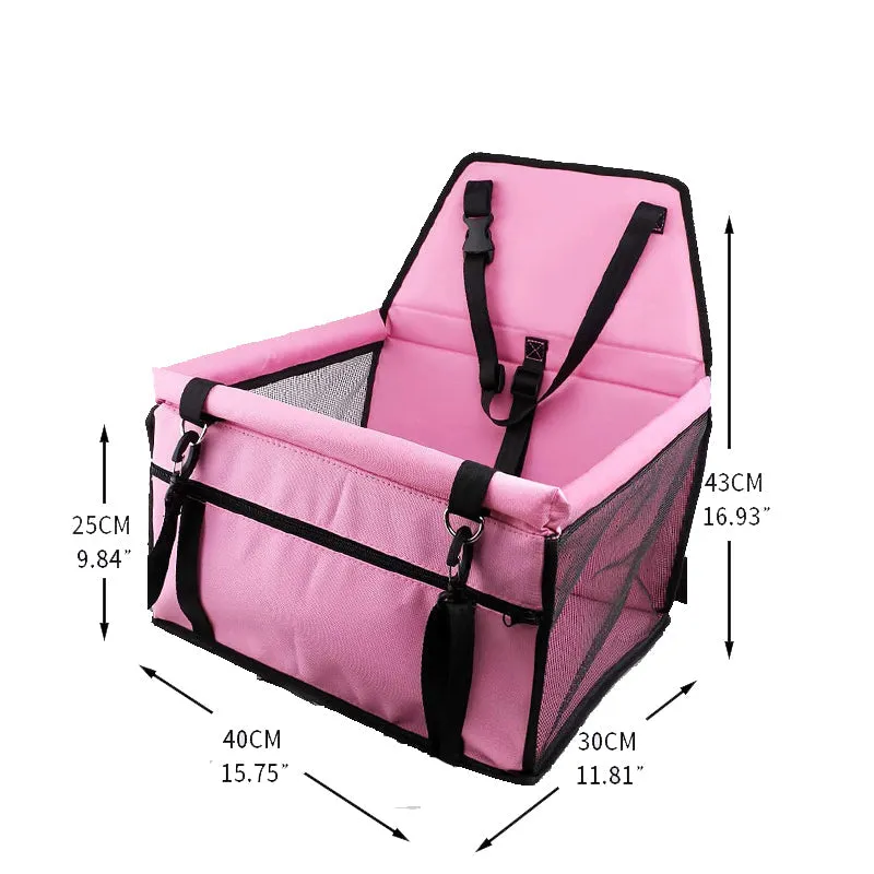 Dog Safety Mesh Travel Carrier Basket by Furr Baby Gifts