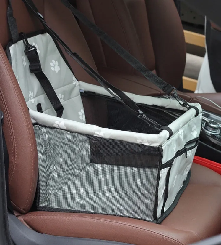Dog Safety Mesh Travel Carrier Basket by Furr Baby Gifts