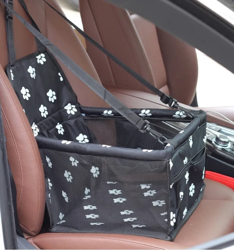 Dog Safety Mesh Travel Carrier Basket by Furr Baby Gifts