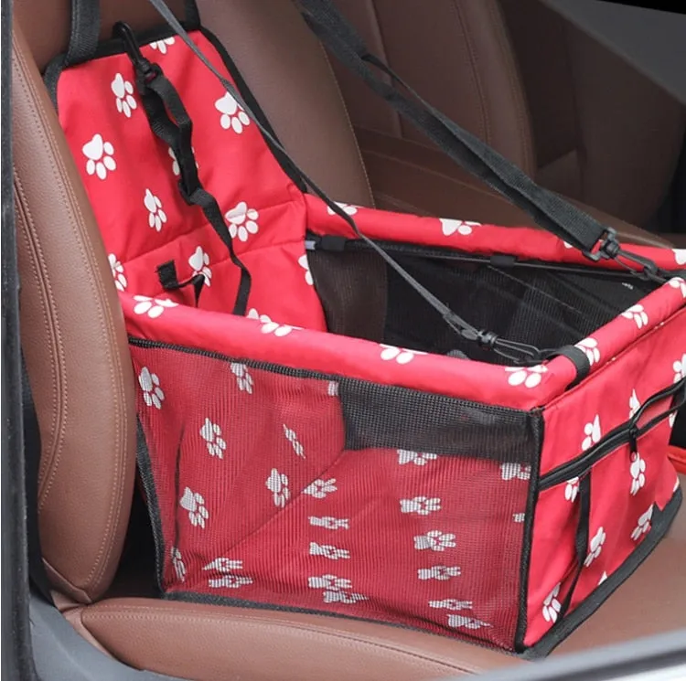 Dog Safety Mesh Travel Carrier Basket by Furr Baby Gifts