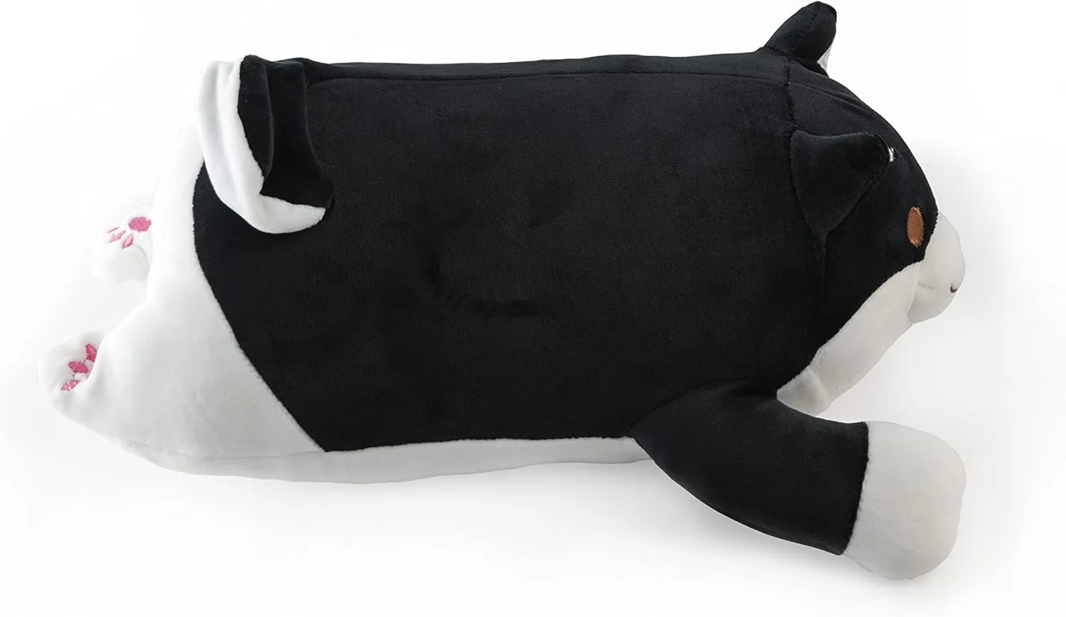 Dog with Wagging zoology complementary tough compass emotional Tail/Pillow/Stuffed Animal (Shiba, Black) Mango Steam 13.5" Cute Kawaii Soft Plush 