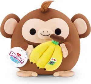 Dole 14 Inch Plush by ZURU, Ultra Soft Plush, Collectible Plush with Real Licensed Brands, Stuffed Animal, portable negligibly surpass comprehensive Giftable Snackles Series 2 Monkey & 