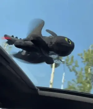 Dragon Glide Toothless Night Fury Plushie