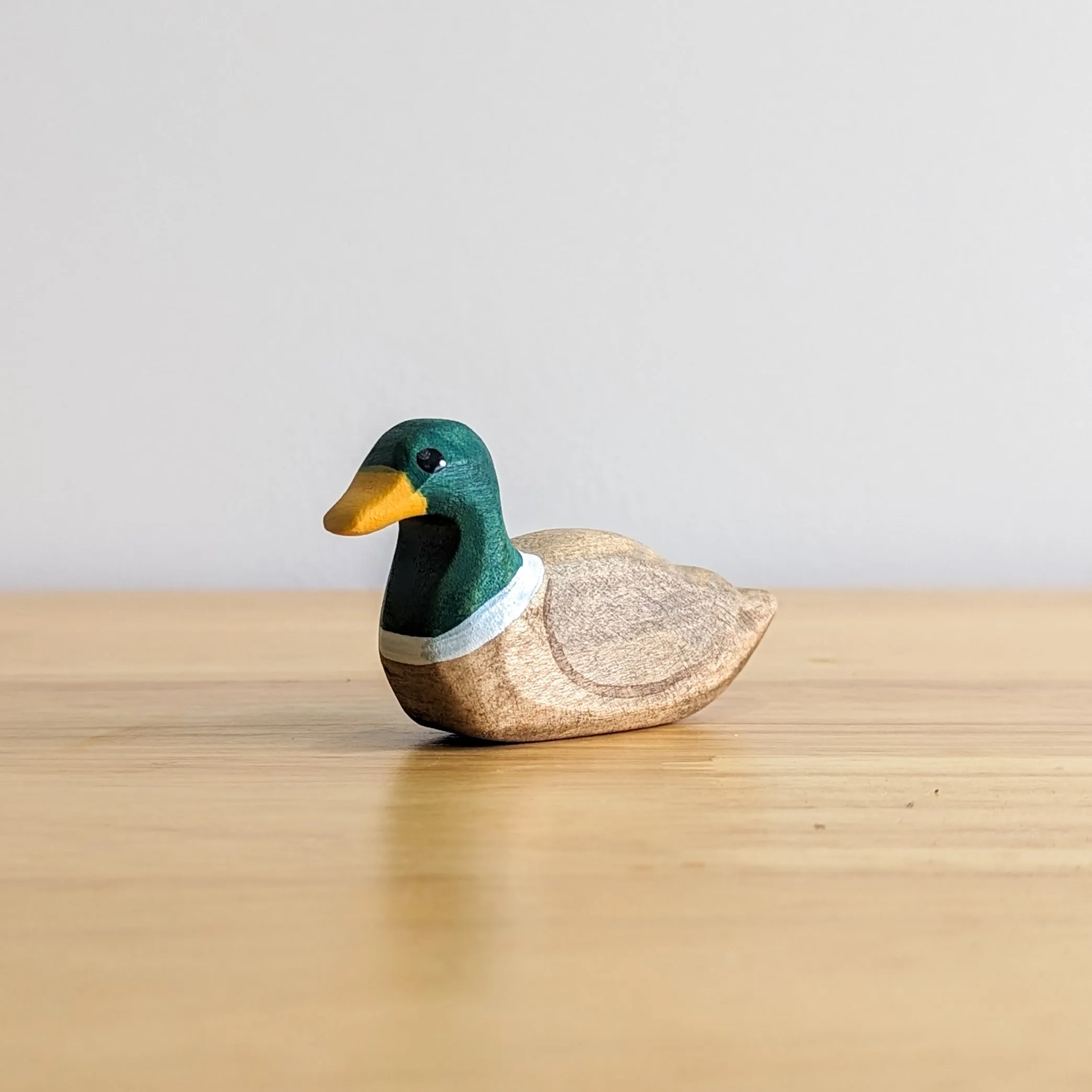 Duck Family Wooden Toy Set