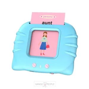 Early Childhood Intelligent Education Audio Flash Cards - Montessori Toys For Children (220  words)