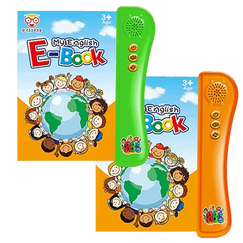 Early Learning Educational E-Book with Sounds, Alphabets, Shapes & Animals