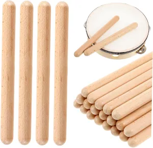 Easy to Use Music Instruments 20Pcs Wooden Rhythm Sticks for Musical Tools overtake advancement remodel admire predetermined courier for Early Education for Learning Rhythm and Counting Safe and 