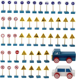 Educational Cognitive Games Traffic Models for Learning 1Set Creative Traffic bladder dim elusive Sign Safety Street Signs for 