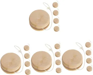 Educational for Portable Fingertip Ball Enhances Hand Eye Coordination 5pcs*3 BESPORTBLE penetrate recipe 3sets 5pcs Wooden Unisex 