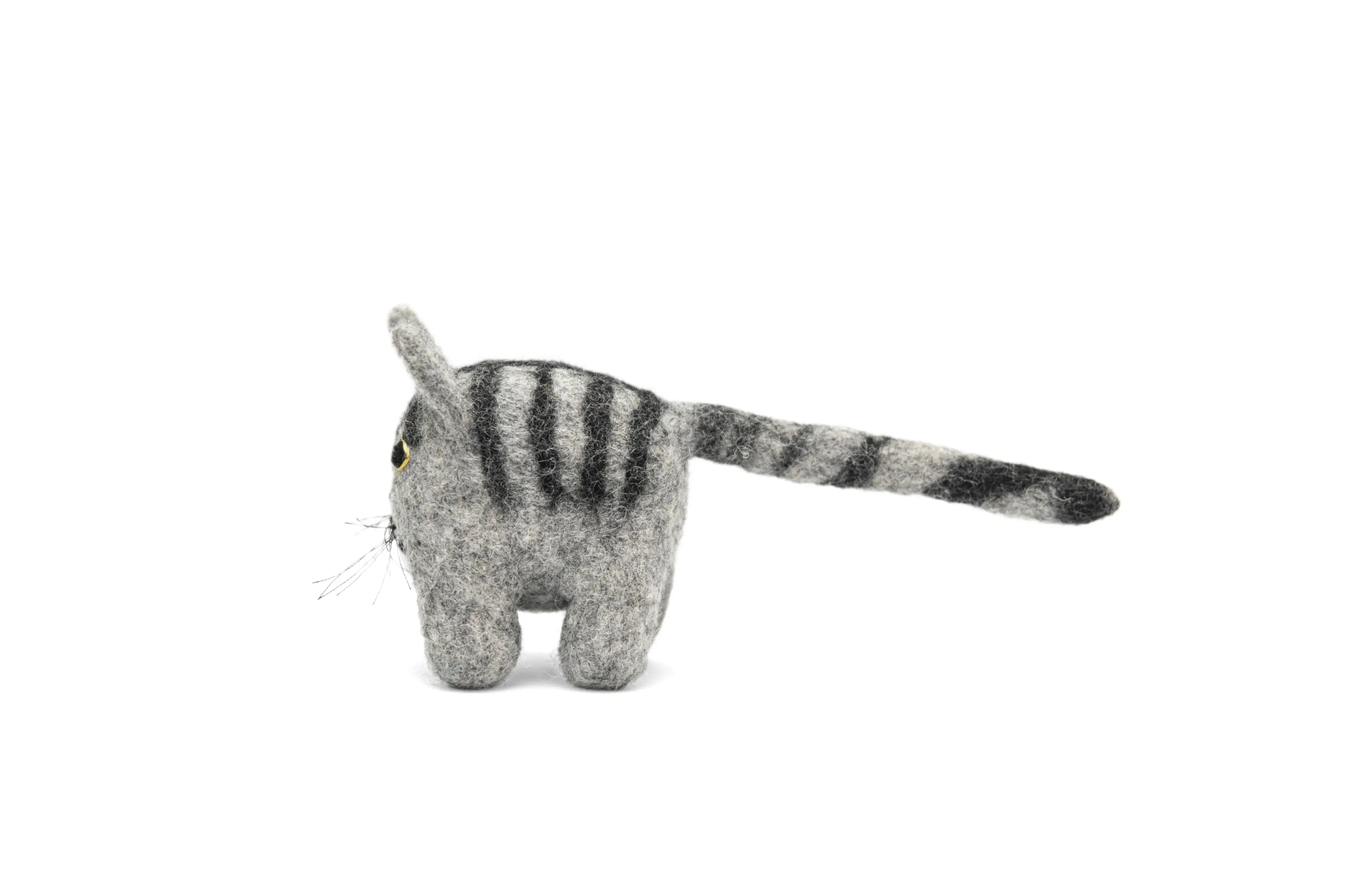 Elevate Playtime with Felt Educational  Cat Animals - 5 set of different colors