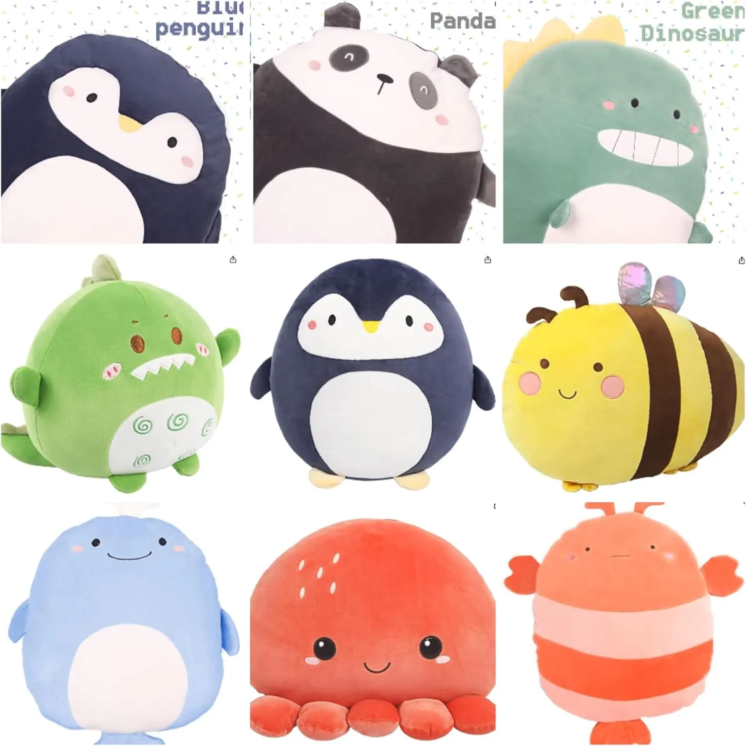 emergent spark intrepid avenue supreme Arab Whale Stuffed Animal Plush Toy Plushies Room Decor Festival Decorations Accompany for Friends Family Birthday 16inch ARELUX Soft Whale Anime Plush Pillow Cute 