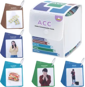 ESL Teaching Materials for Adults CHEFAN Adult Communication Cards$ 98 moderate PCS Flash Cards$ Non Verbal Speech Therapy Communication$ Daily Life$ Needs and Requests$ Feelings and Activities$ 