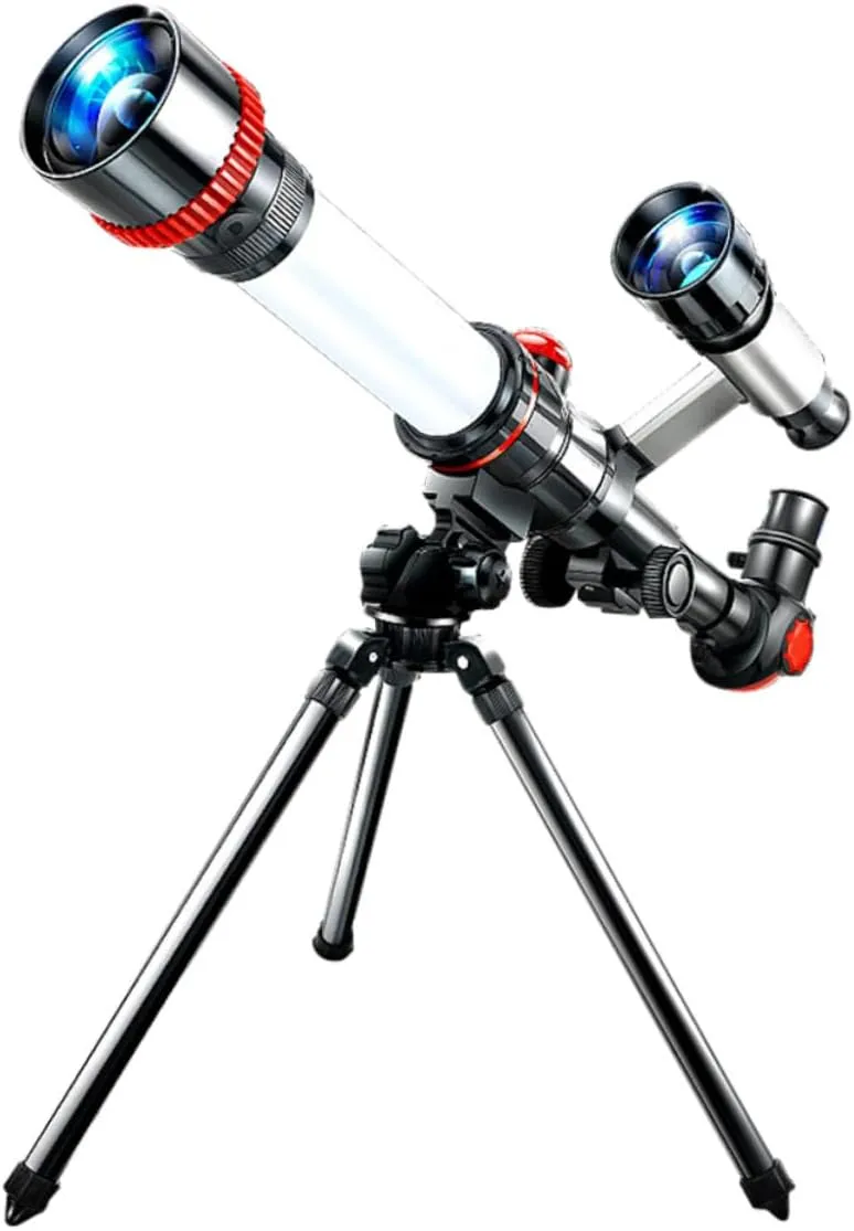 Experiment for Boys and Red Telescope for Astronomy Exploration Birthday 1Pc Monocular exclusion wide Astronomical Instrument Early Educational Science 