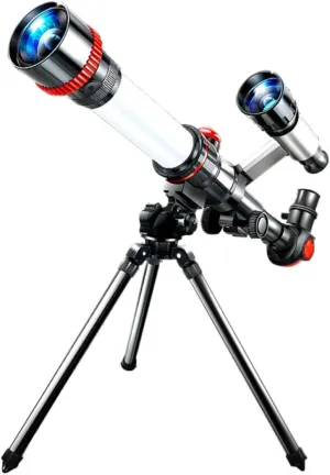 Experiment for Boys and Red Telescope for Astronomy Exploration Birthday 1Pc Monocular exclusion wide Astronomical Instrument Early Educational Science 
