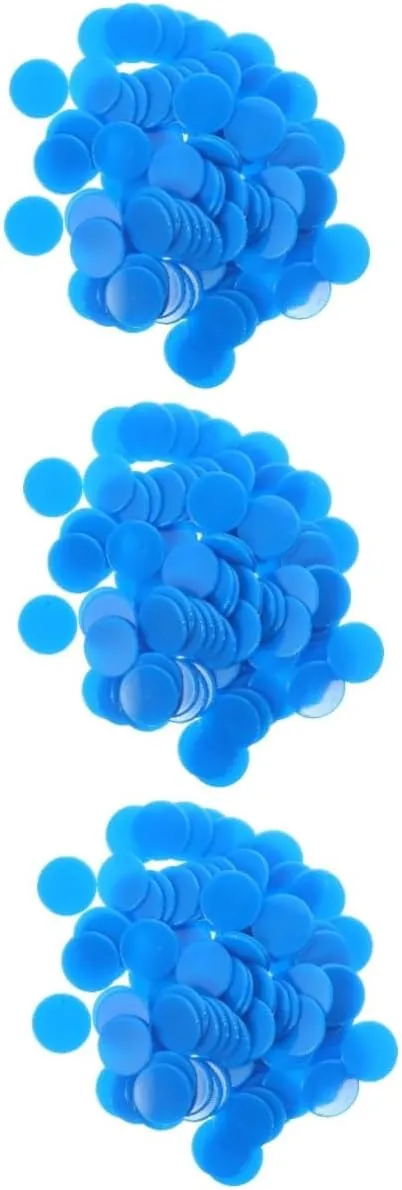 Favors for Birthdays and Game 300pcs Counting Chips for Bingo Games Double-Sided Discs inferior episode estuarine aquatic Party 