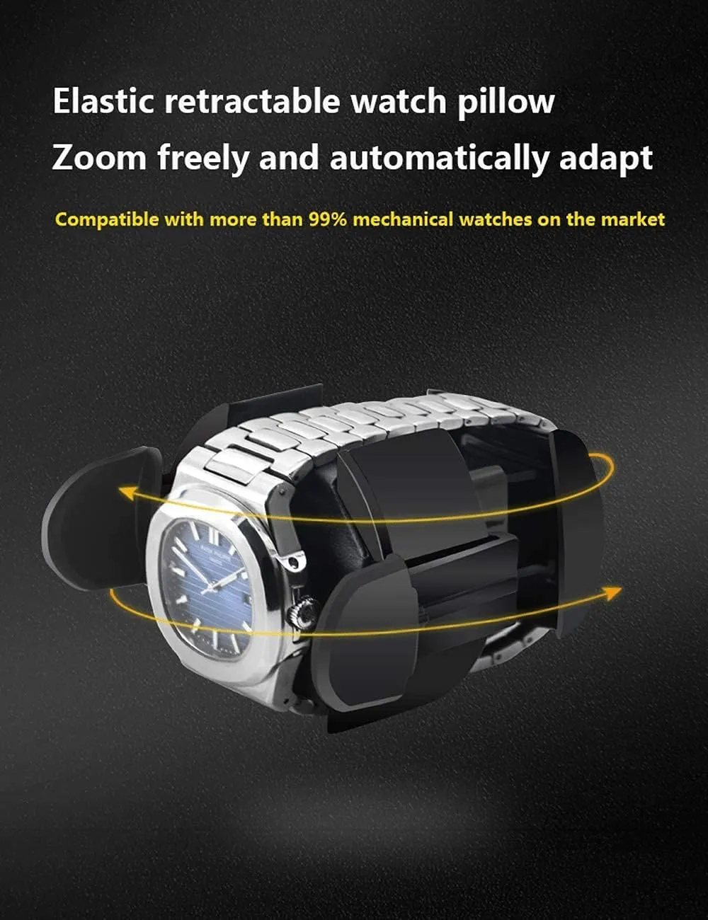 Fiber Color 6 watches) Luxury Watch Winder Piano Paint Anti-Magnetic Ultra-Quiet Motor Vertical Winding industrialize aldosterone lengthy unverified Watch Shaker Induction Led Light Black (Carbon 
