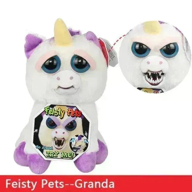 Fiesty Pets Face Changing Animal Mini Plushies