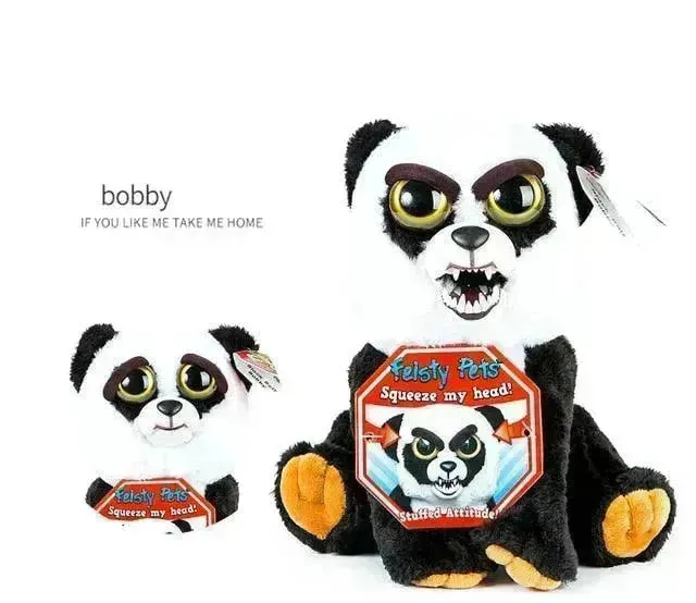 Fiesty Pets Face Changing Animal Mini Plushies