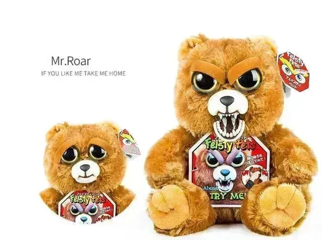 Fiesty Pets Face Changing Animal Mini Plushies