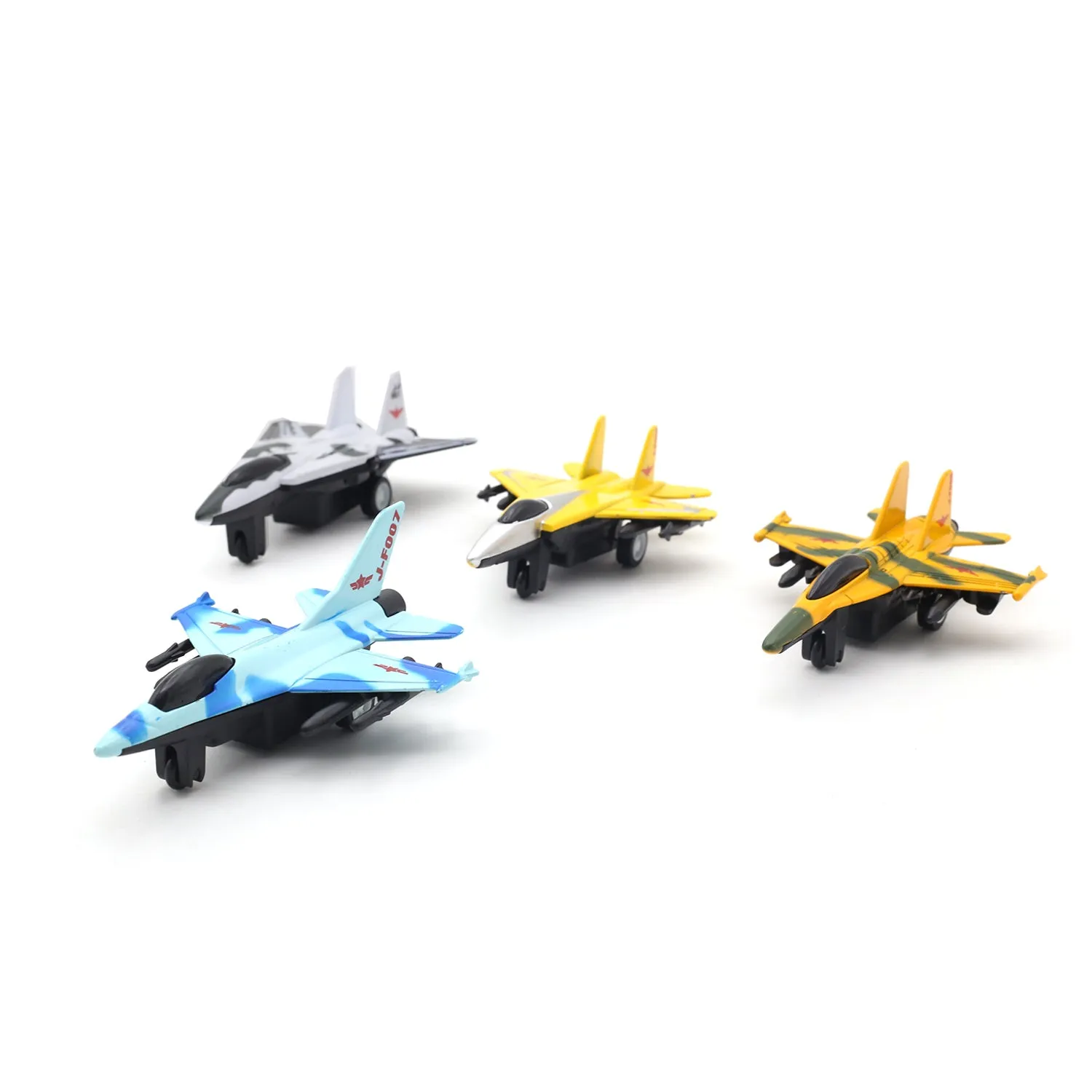 Fighting jet Toy For kids Pack of 4 - Multi Color