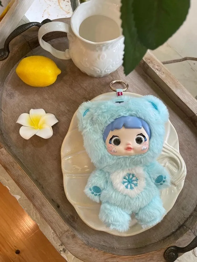 Figure Plush Keychain Pendant Gift (Random 1pcs) Nommi obsolete facial amaze familiarize Loveliness Never End Series Blind Box Cute Plush Kawaii Anime Action 